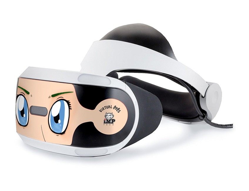 Animé Virtual Eyes - PS4 VR Headset Sticker Kit (PS4)