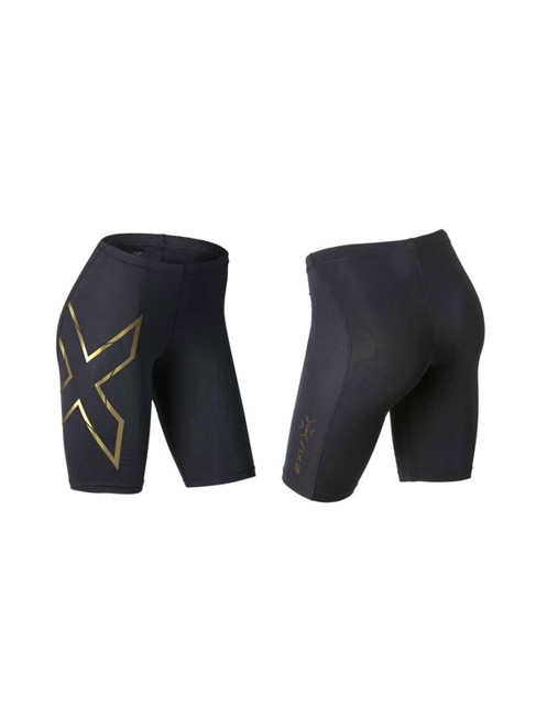 2XU Elite MCS Compression Shorts Dame Black/Gold