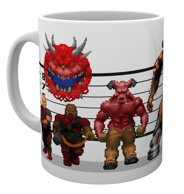 Doom Classic Enemies Coffee Mug