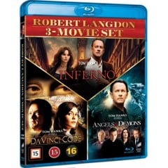 Dan Brown 3-movie set (Blu-Ray)