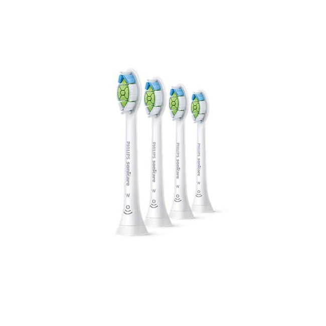 Philips - Sonicare Optimal White Ersatzbürstenköpfe 4er-Pack (HX6064/10) - Weiß