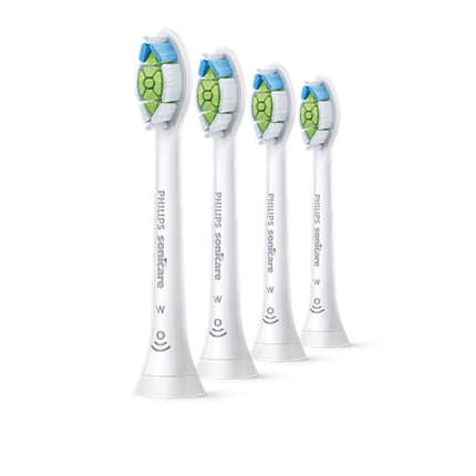 Philips - Sonicare Optimal White Toothbrush Heads 4 Pack HX6064/10
