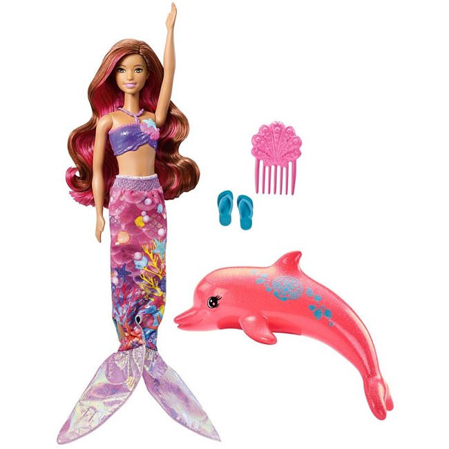 Barbie - Dolphin Magic - Havfrue Dukke(FBD64 )