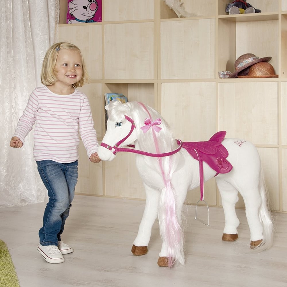 barbie plush pony