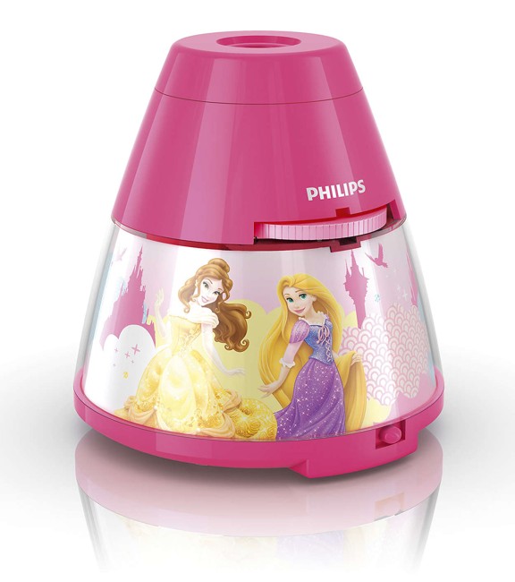 Philips - Disney Princess - 2i1 Projektor & Natlampe