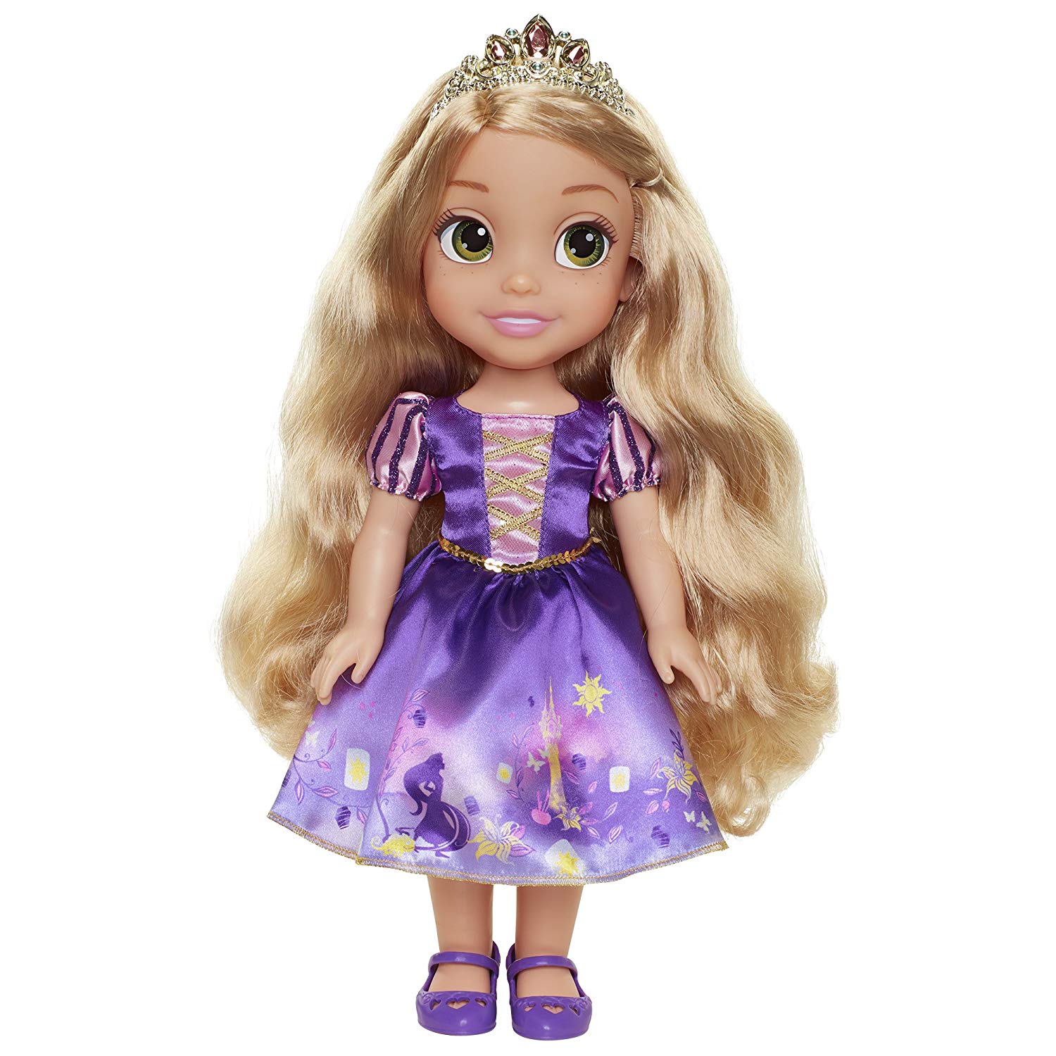Shining At søge tilflugt Sæt tabellen op Køb Disney Prinsesser - Explore Your World - 35 cm Dukke - Rapunzel