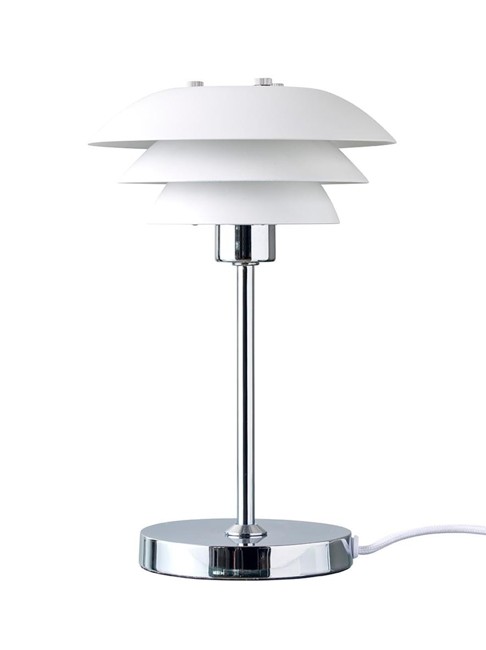 Dyberg Larsen - DL16 Bordlampe - Hvid