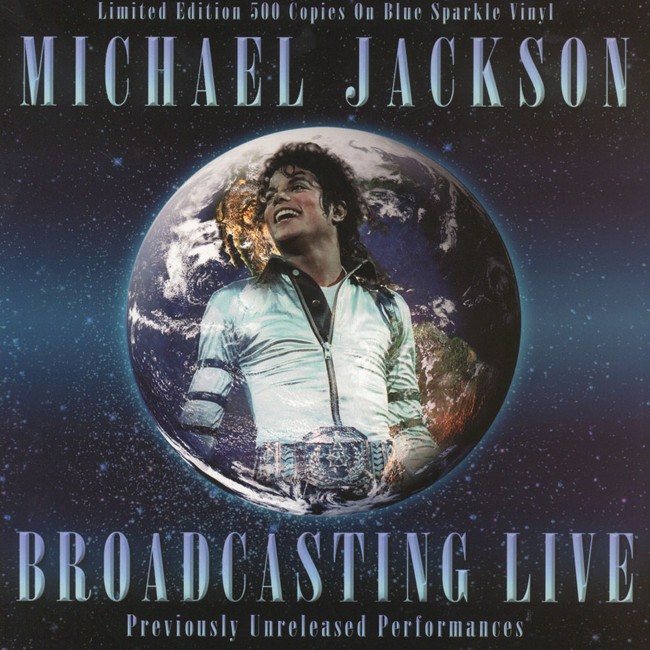 Michael Jackson - Broadcasting Live Blue Sparkle - Vinyl