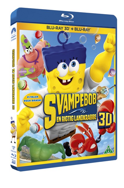 Svampebob: En Rigtig Landkrabbe (3D Blu-Ray)