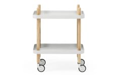Normann Copenhagen - Block Rollwagen - Hellgrau