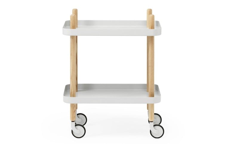 Normann Copenhagen - Block Rullbord - Ljusgrå