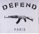 Defend Paris 'Paris' T-shirt - Hvid thumbnail-3