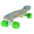 Land Surfer Cruiser Skateboard 22" CANDY BOARD SOLID GREEN WHEELS thumbnail-1