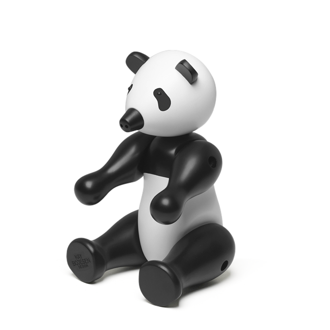 Kay Bojesen - Pandabear WWF medium black/white (39422)