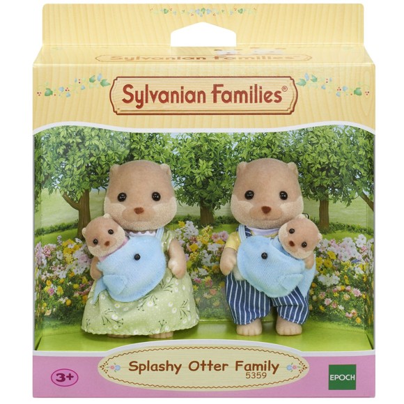 Buy Sylvanian Families - Splashy Otter Family (5359) - Incl. shipping