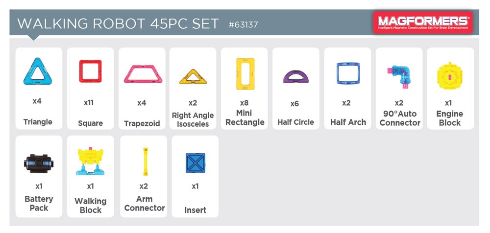 magformers robot set