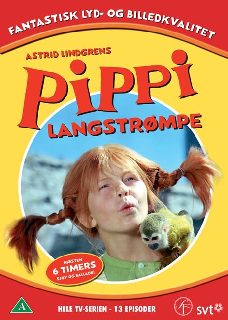 Pippi Langstrømpe: Hele TV-serien (6-disc) - DVD