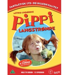 Pippi Langstrømpe: Hele TV-serien (6-disc) - DVD