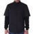 Pelle Pelle Double Sleeve Woven Shirt Black thumbnail-1