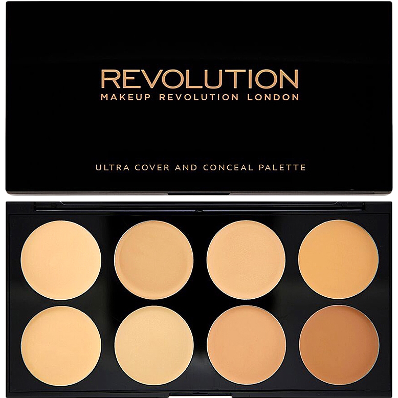 Køb Makeup Revolution Ultra Cover and Conceal Palette Light -