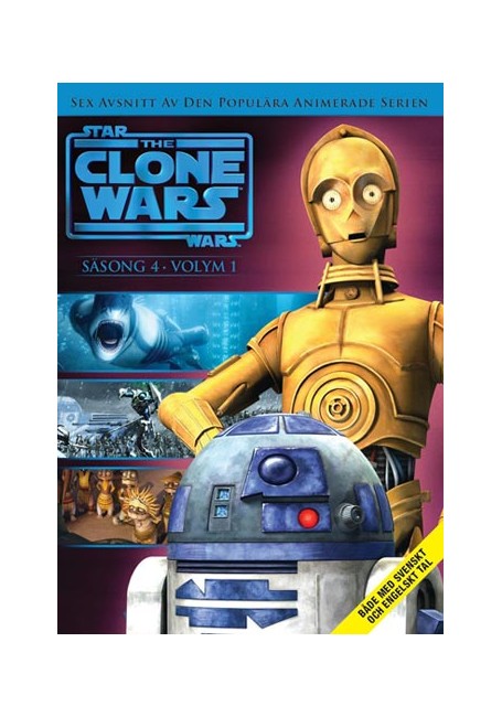 Star Wars - The Clone Wars - Sæson 4 vol 1 - DVD