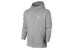 Nike M NSW Hoodie FZ JSY Club 861754-063, Mens, Grey, sweatshirt thumbnail-1