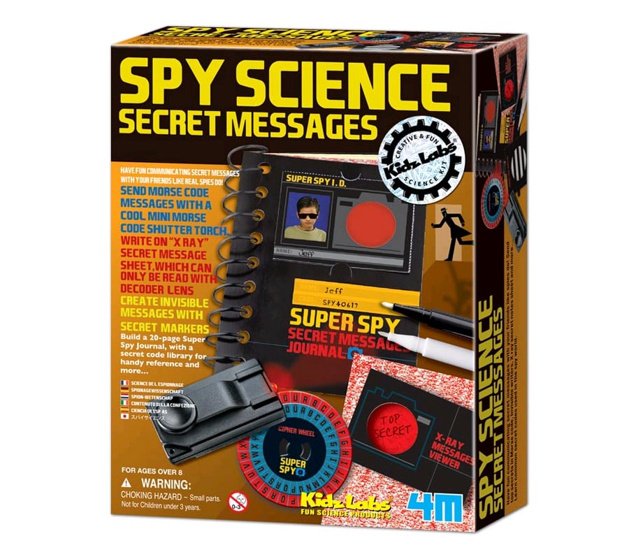4M KidzLabs - Spy Science - Secret Message (03295)