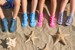 Duukies Beach Socks - Veerle - UV Badesko i neopren til børn  thumbnail-2