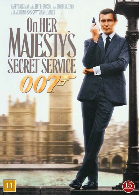 James Bond - I Hendes Majestæts Hemmelige Tjeneste/On Her Majesty's Secret Service - DVD