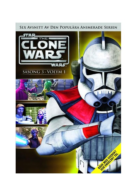Star Wars - The Clone Wars - Sæson 3 vol 1 - DVD