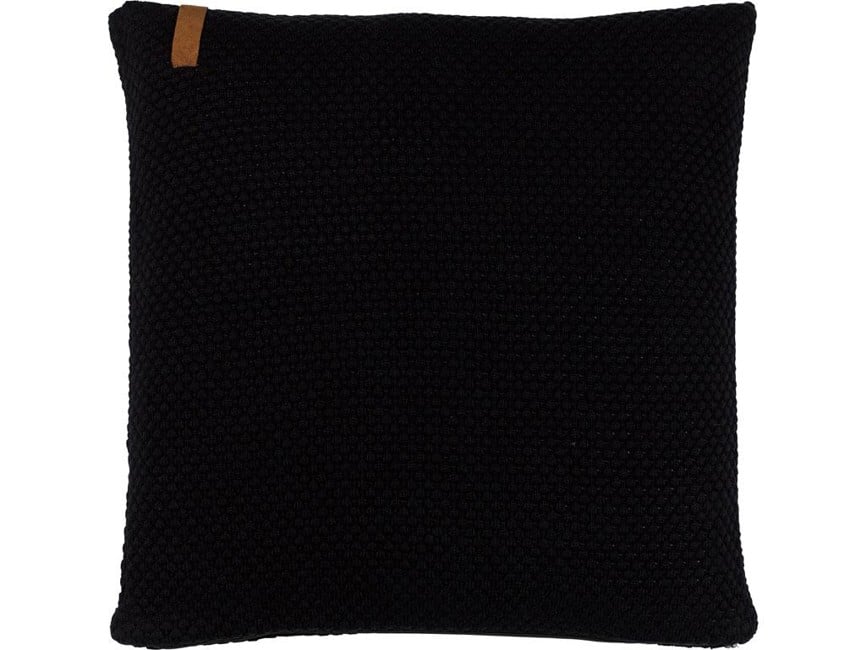 Södahl - Sailor Knit Pude 50 x 50 cm - Sort