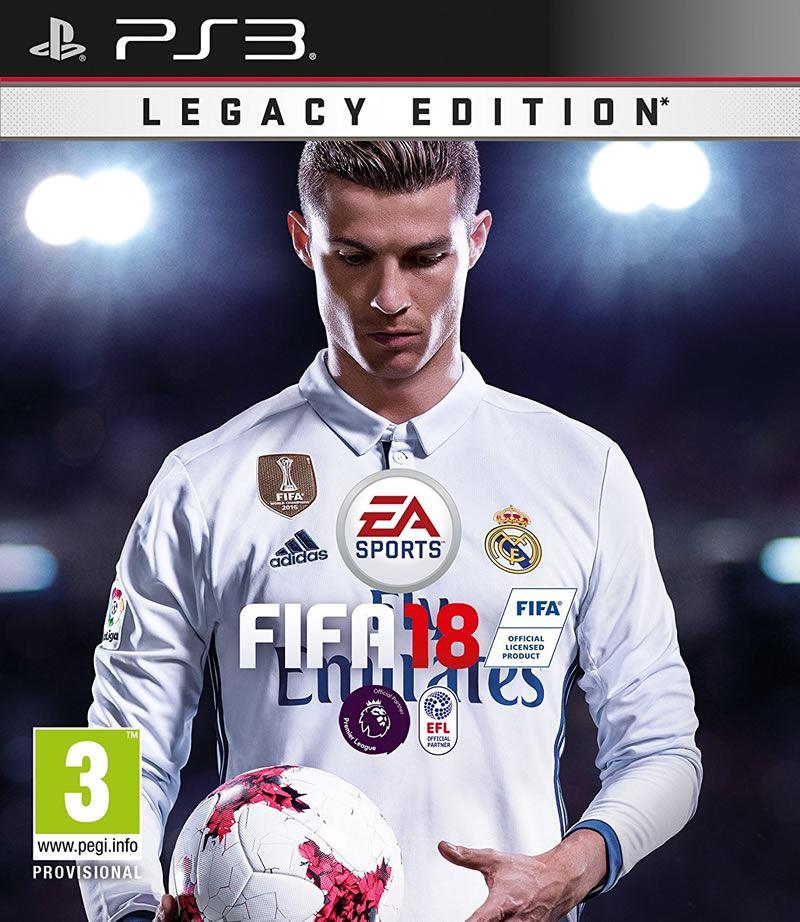 Buy FIFA 18 Legacy Edition PS3 Football Game