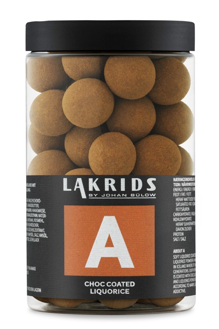 Lakrids By Johan Bülow - BIG A - Chokolade Overtrukket Lakrids
