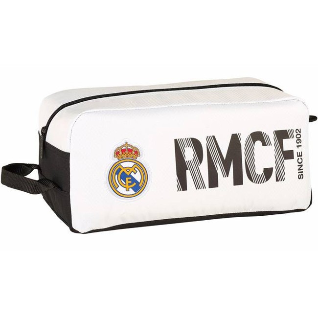 Real Madrid - Toiletry bag / Shoe bag - 34 cm - White