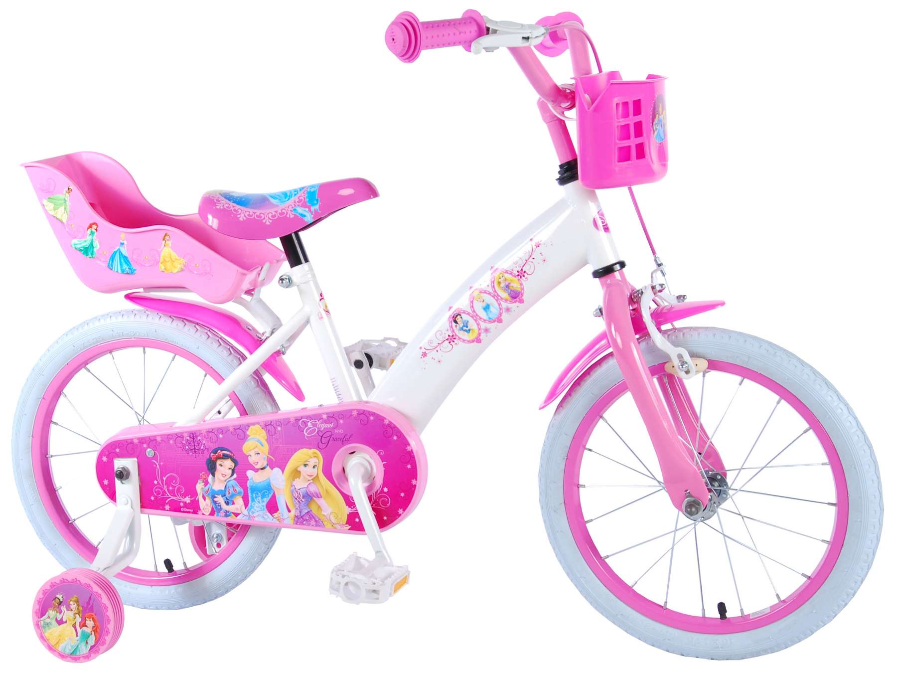 Buy Volare Disney Princess 16 Inch Girls Bicycle