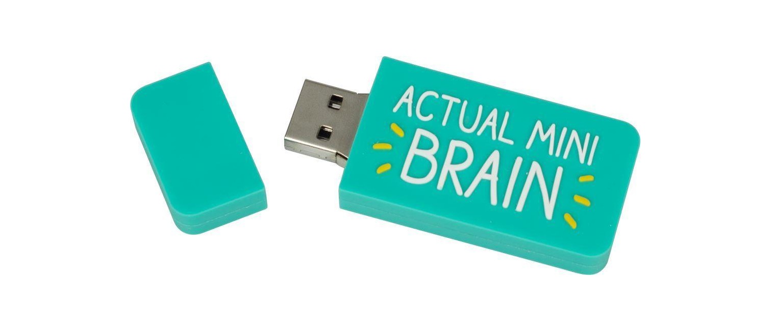 Happy Jackson: Mini Brain - 4GB USB 2.0 Flash Drive