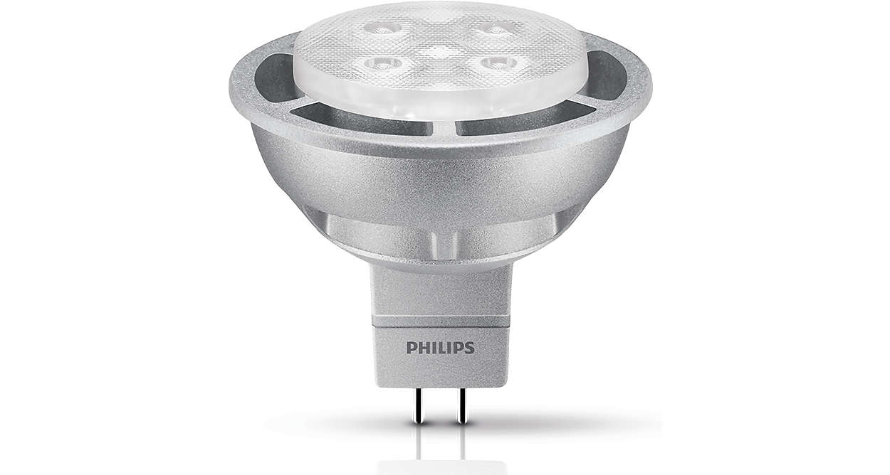 Køb Philips - LED Spot W (35 W) GU5.3 Varm Hvid Dæmpbar