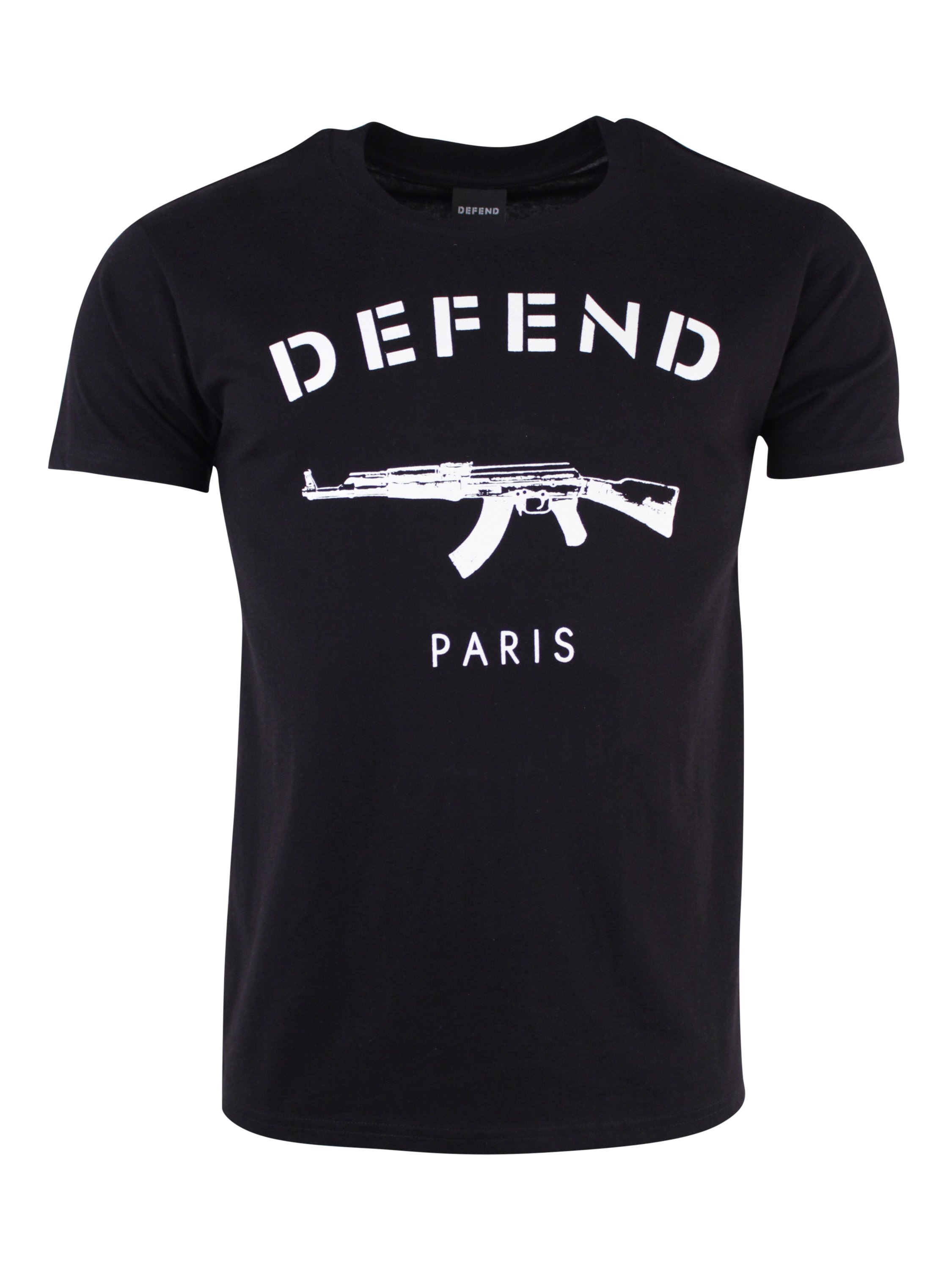 Køb Defend Paris 'Paris' T-shirt Sort