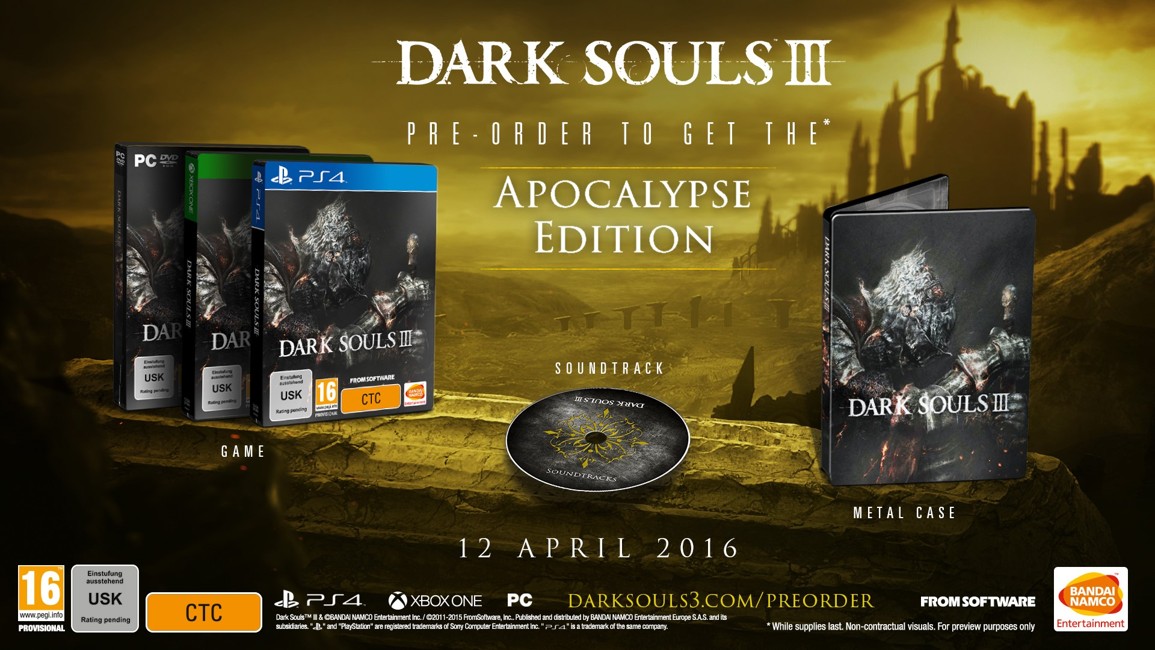 Dark Souls III (3) - Apocalypse Edition