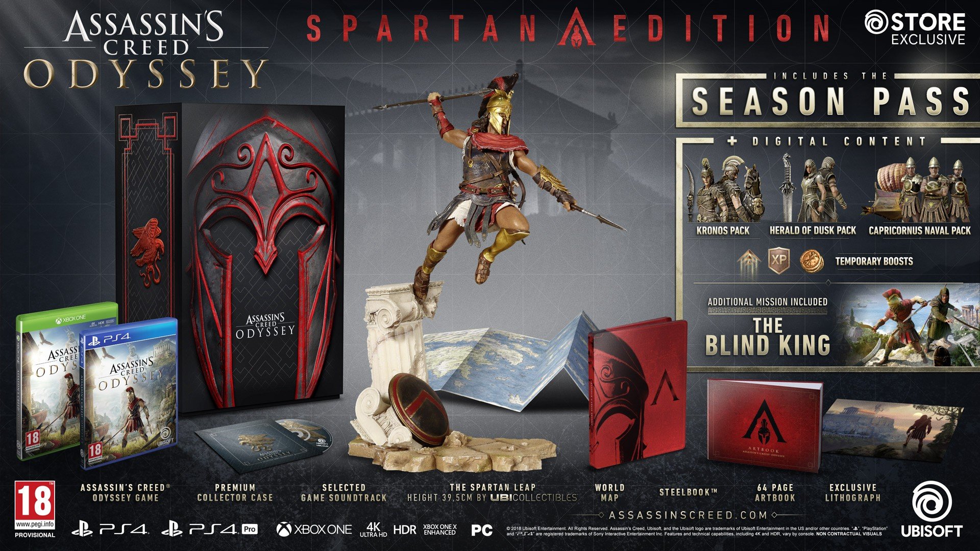 Buy Assassin S Creed Odyssey Spartan Edition