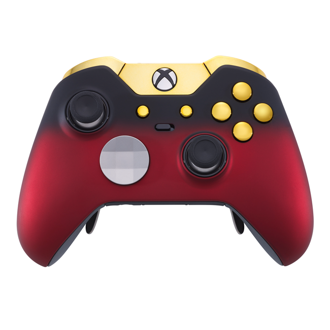 Xbox One Elite Controller - Red Shadow & Gold Edition