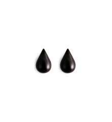 Normann Copenhagen - Dropit Hooks Set of 2 - Small - Black (331500)