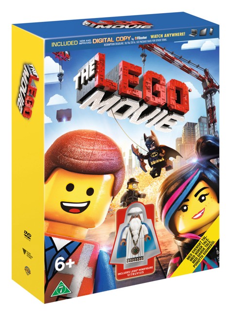 LEGO - The Movie med LEGO figur - DVD