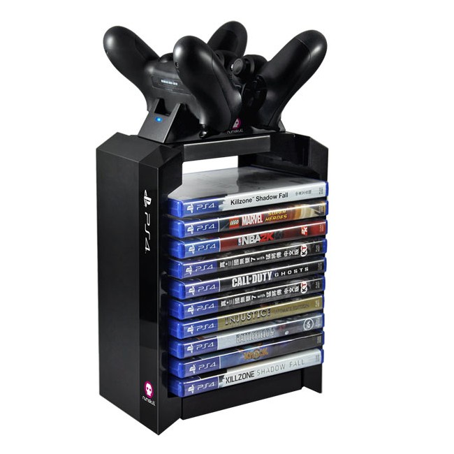 Official PS4 Games Tower + Dual Charger