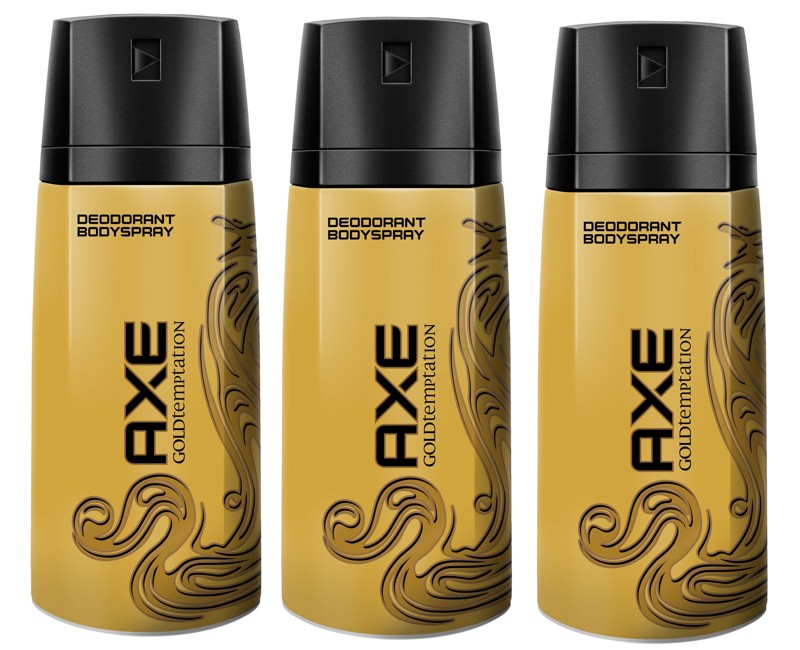 tactiek huren reinigen Koop AXE - 3x Gold Temptation Deo Spray 150 ml