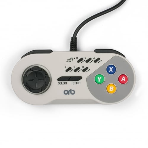 SNES mini Turbo Wired Controller (ORB) - Videospill og konsoller