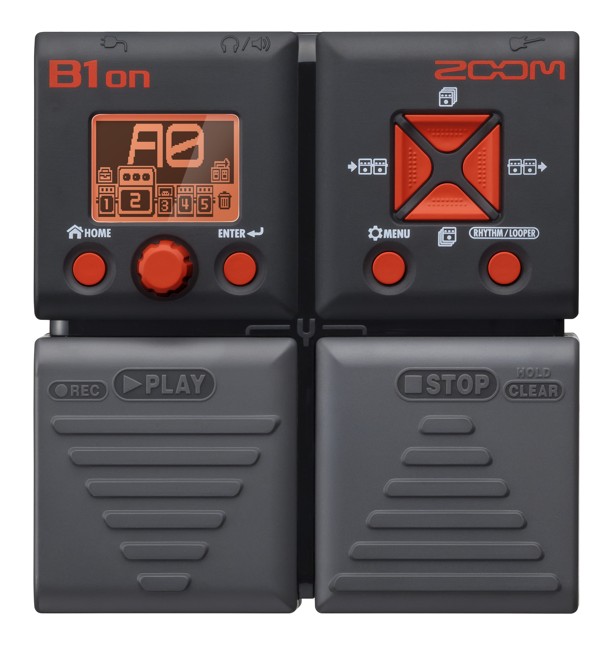 Zoom B1on Kompakt Bas Multi Effekt Pedal