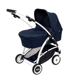 BRIO - Doll Pram Spin, blue (24901000)