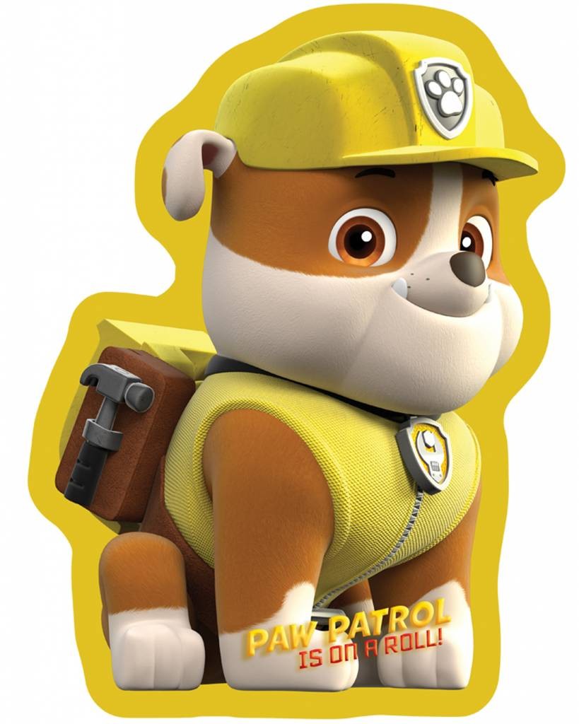 paw patrol rubble onesie
