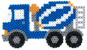 Hama Beads - Midi - Giftbox - Construction Vehicles (3143) thumbnail-4